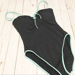Anne Cole Black One Piece Swimsuit